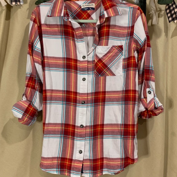 Magellan Outdoors Tops - Magellan Plaid Shirt - Classic Fit - S